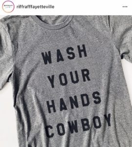 Riff Raff Fayetteville Wash Your Hands